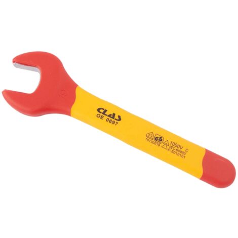 Cle plate isolee 19mm- OE 0697 - CLAS Equipements