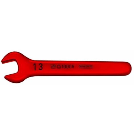 Clé plate simple VDE 11 mm BERNSTEIN Tools for Electronics 16-506 VDE N/A Acier Chrome-Vanadium 1 pc(s)