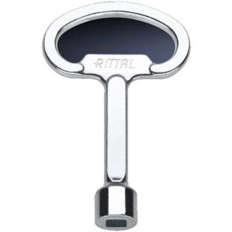 Clé pour armoires de distribution carré 7 mm Rittal 2547.000 acier 1 pc(s) V161091