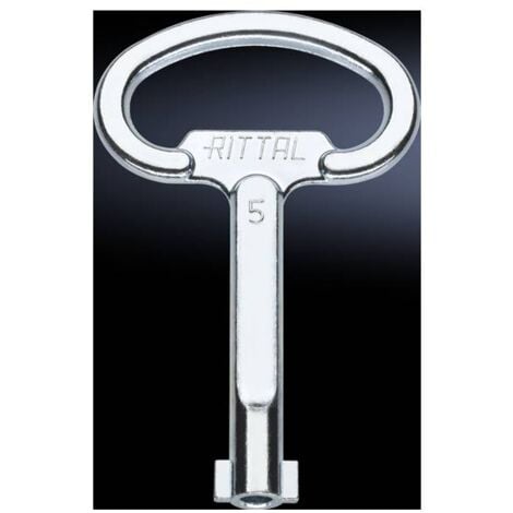 Clé pour armoires de distribution panneton double Rittal 2531.000 acier 1 pc(s) S27320