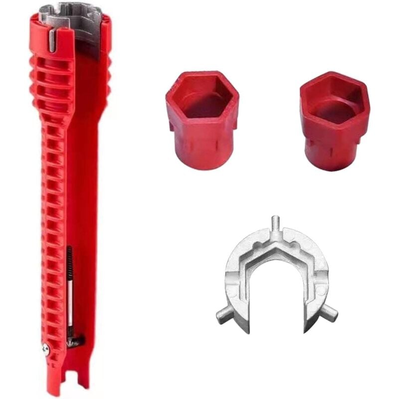 Clé Robinet, La Clé Pour Robinet D'éVier Pour Cuisine Salle De Bain, Serrage Robinet Cle a Lavabo Clé Mitigeur Pour Maison Cuisine