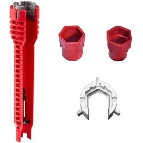 Clé Robinet, La Clé Pour Robinet D'éVier Pour Cuisine Salle De Bain, Serrage Robinet Cle A Lavabo Clé Mitigeur Pour Maison Cuisine