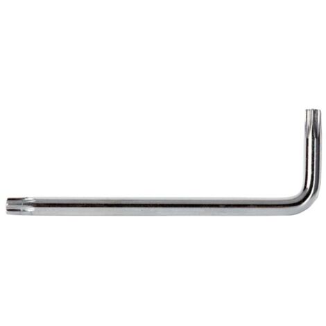 Clé torx Proline torx security t9 acier chrome 80 mm