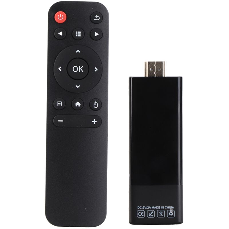 Kkmoon - Clé tv Portable 4K - Lecteur Multimédia Intelligent hd, 2GB ram, 8GB rom, Android 10.0, Télécommande Incluse