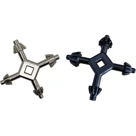 Clé universelle 4 voies pour mandrin de perceuse, clé 4 en 1 pour perceuse, clé pour mandrin de perceuse, perceuse