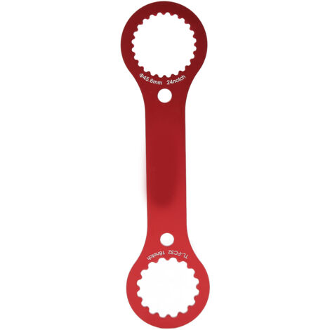 Clé universelle pour boîtier de pédalier, compatible TLFC32 Dub, TLFC25, TLFC24 - Outil de réparation vélo multifonction