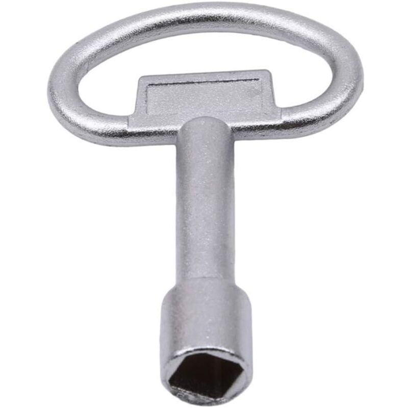 Clé Universelle pour Panneau De Verrouillage À Clé, Prise Carrée, Triangle, Armoire, Train Électrique, Coffret Électrique (L，carré)