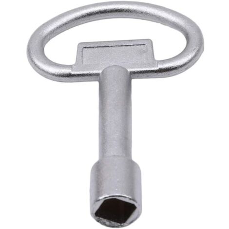 Clé Universelle pour Panneau De Verrouillage À Clé, Prise Carrée, Triangle, Armoire, Train Électrique, Coffret Électrique (L，carré)