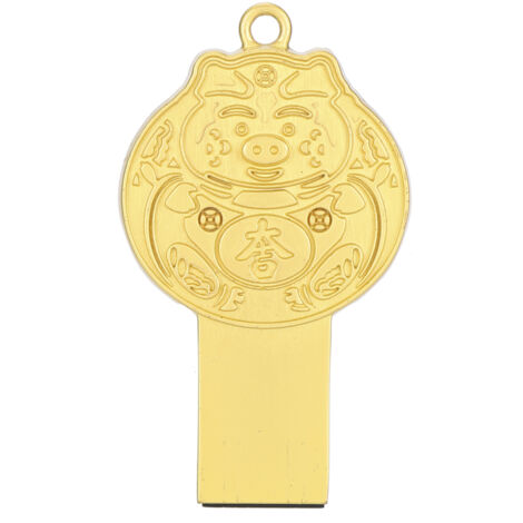 Clé USB 2.0 Métallique Étanche 64GB pour PC, Ordinateur Portable, Tablette et Enceinte