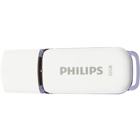 Clé USB 2.0 Philips Snow 32 Go Blanc