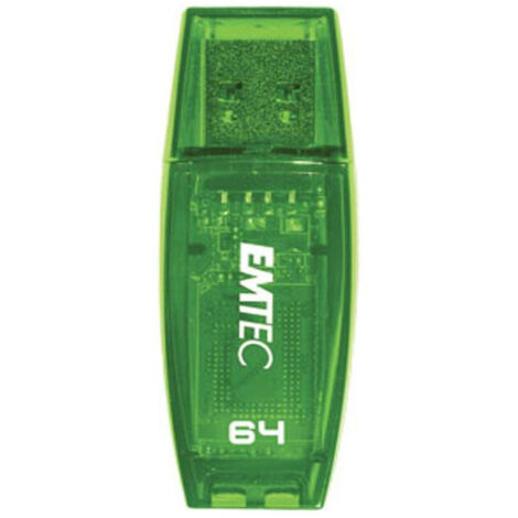 Clé USB 3.0 Emtec C410 64 Go Vert