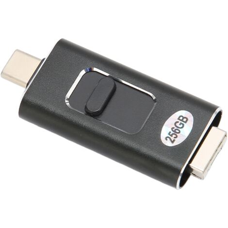 Clé USB 3.2 256 Go Double Interface USB-C et USB-A, Compatible Smartphone, Tablette, PC, Plug-and-Play