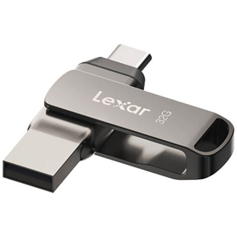 Clé usb 32Go Lexar® JumpDrive® Dual Drive D400 USB 3.1 Type-C™