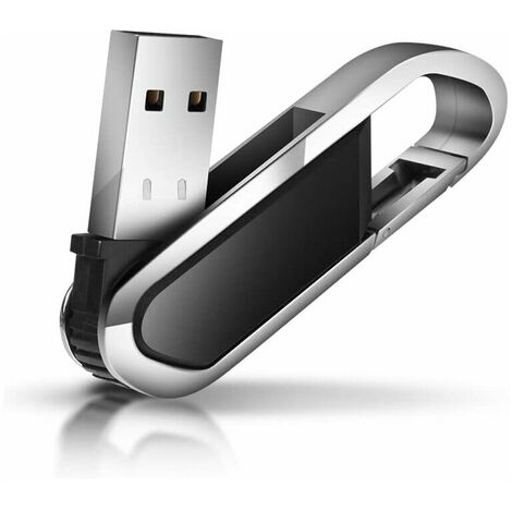 Cle USB 64 GO, Clé USB 64go étanche USB Stick 64 GB Portable USB Flash Drive 64 Go avec Porte-clés pour Ordinateur Portable, Audio, Voiture, PC Etc.