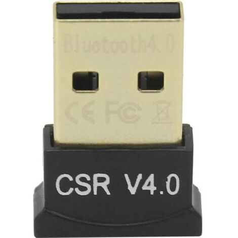 Clé USB Adaptateur Bluetooth V4.0-2.1 + EDR Key Sans Fil Dongle Pour PC Portable