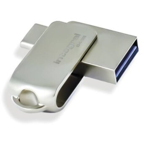Clé USB DUAL 360 C Intégral 64 Go USB-C / USB-A