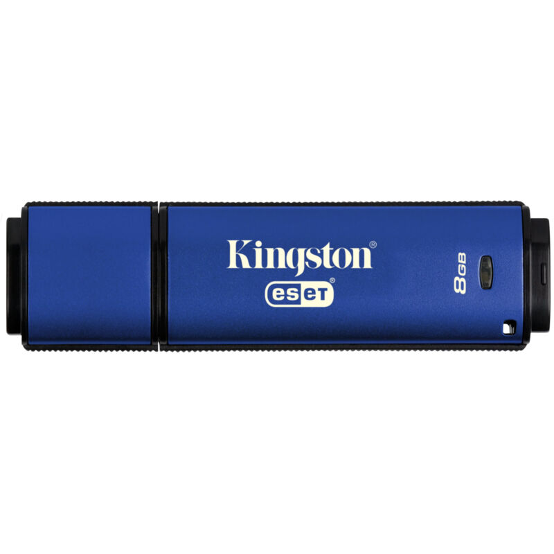 Cl&eacute; usb Kingston Vault Privacy 3.0 8 Go Bleue