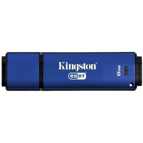 Clé USB Kingston Vault Privacy 3.0 8 Go Bleue