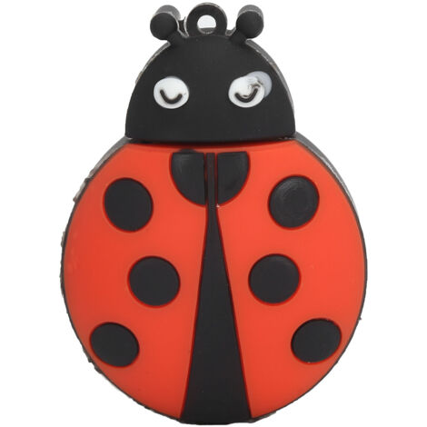 Clé USB Mignonne Coccinelle 64GB - Stockage, Transfert et Partage de Données
