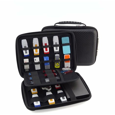 Clé USB Organizer sac de rangement Case Organizer pour USB Sticks SD accessoires pour cartes mémoire collection