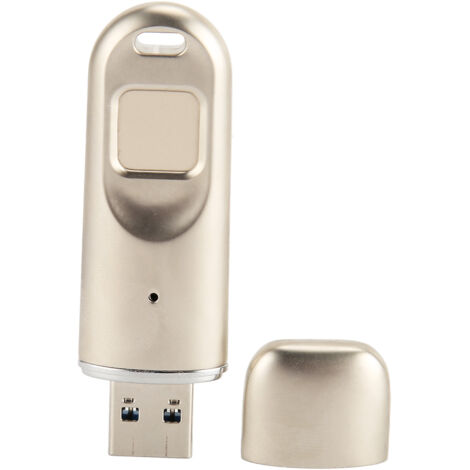 Clé USB Sécurisée 256GB avec Empreinte Digitale, Reconnaissance Rapide et Métal, USB 3.0 pour Windows