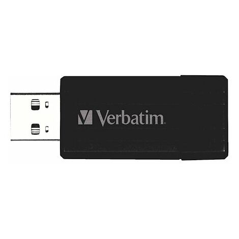 Clé USB Verbatim PinStripe 8 Go noire