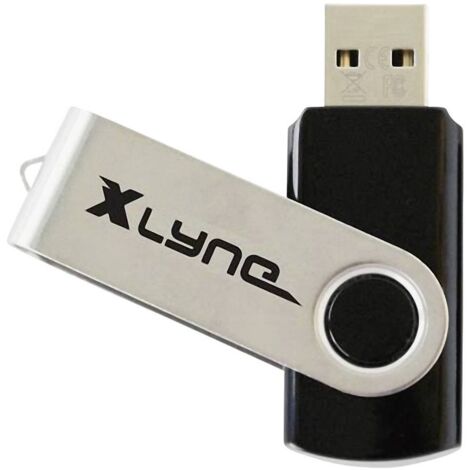Clé USB Xlyne Swing 16 GB USB 2.0 - noir