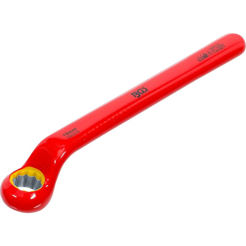 Bgs Technic - clé vde annulaire simple contre-coudées 19 mm bgs 72019
