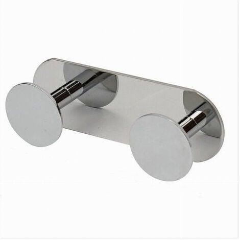 Ganci Adesivi Per Bagno Aikzik - Acciaio Inox, Argento, Porta Asciugamani - Foto 3