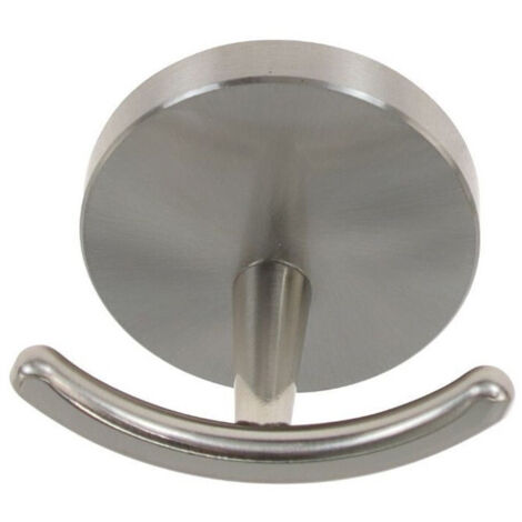Cleafe - Appendino Gancio Per Accappatoio Asciugamani Acciaio Satinato Accessori Bagno 87904 -