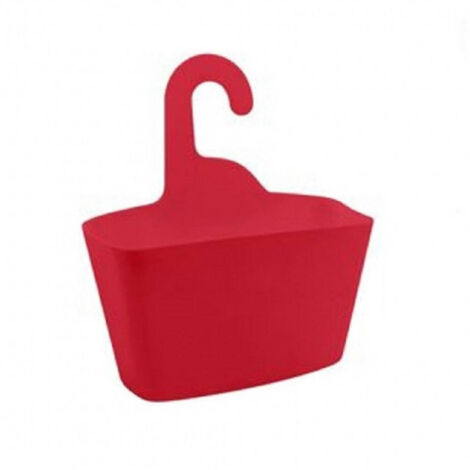 Cleafe - Cestino Porta Oggetti Appendere Organizer Rettangolare Impermeabile Rosso 69909 -