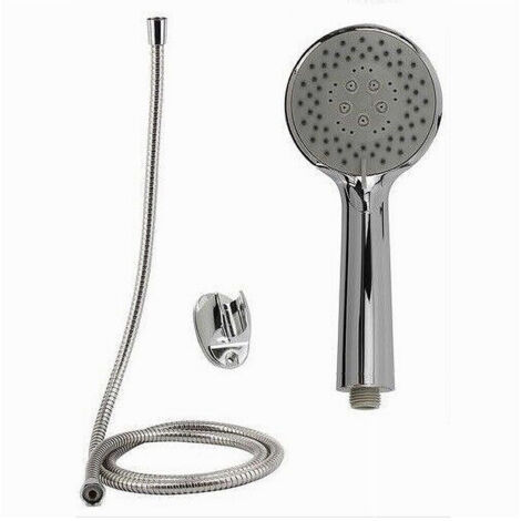 Cleafe - Kit Doccetta Doccino Multigetto Soffione Doccia Laccio 1,8mt Staffa Bagno 69324 -