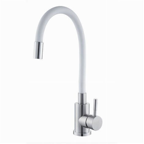 Franke Miscelatore Canna Alta Sirius Con Doccetta Cromo/Bianco - Foto 4