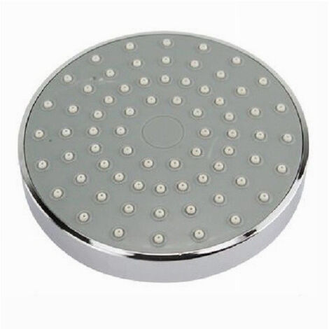 Cleafe - Soffione Doccia Rotondo Diametro 10 Cm Ugelli Fori Bagno Miscelatore 59163 -