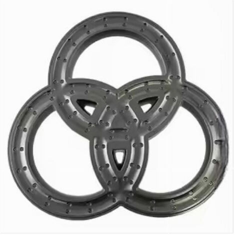 Cleafe - Soffione Per Doccia Bagno 3 Anelli Ugelli In Abs Doccetta Multigetto Nero 87516 -