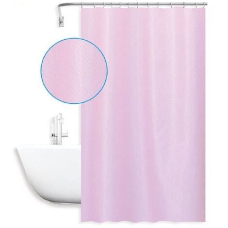 Gualiy Tenda Da Doccia In Poliestere, Tenda Doccia In Tessuto Antimuffa Modello Di Foglie Di Piante Hello Summer Tende Per Doccia Per Vasca Da Bagno 120x180CM