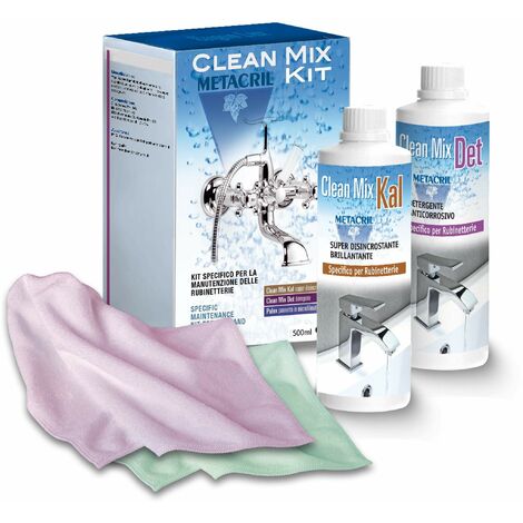 Clean Mix Kit per la manutenzione delle rubinetterie Metacril Tecno Line 11800501 0.5 ml