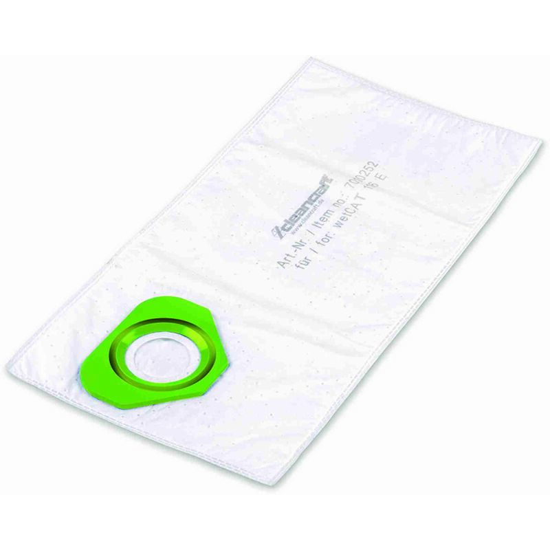 Sac filtrant, 3 l, capacité, 5 pièces Cleancraft 7010252