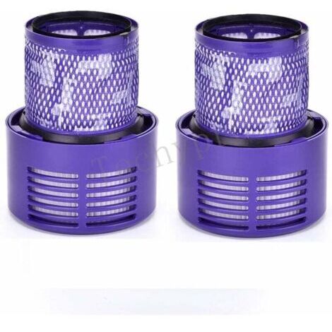 Cleaning AccessoryPack Of 2 Spare V10 Filter Parts For Dyson Cyclone V10 Animal/Absolute/Motorhead/Total Clean, With Part Number 969082-01