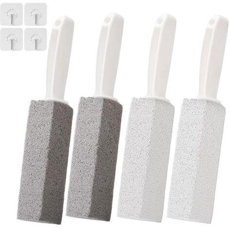 Cleaning Block pierres de nettoyage pour toilettes avec poignée, pierre ponce avec poignée,pierre de nettoyage pour taches profondes