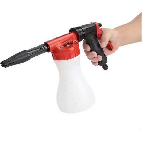 Cleaning Sprayer, Foam Pump Sprayer, Car Wash Deck Garden Tools, Portable Car Cleaning Watering Flower Foamer