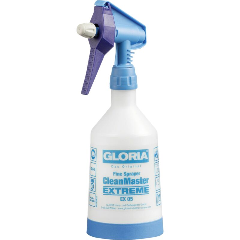 Pulvérisateur pour lindustrie Gloria Haus und Garten CleanMaster EXTREME EX 05 000608.0000 0.5 l gris, bleu 1 pc(s)