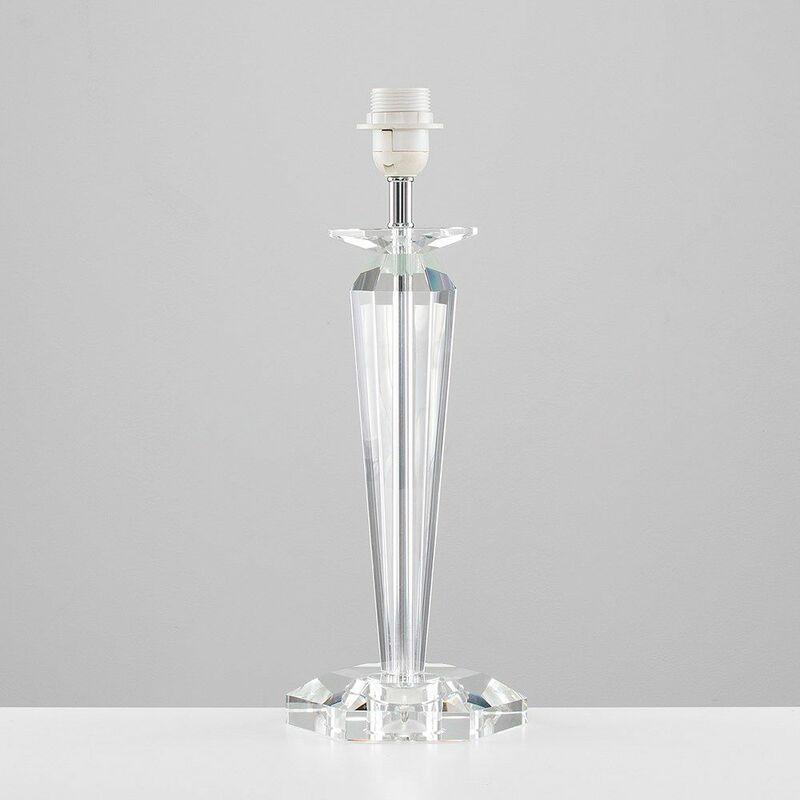 K9 Crystal Glass Clear Table Lamp Light Base Lighting