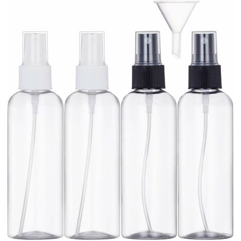 8 Pezzi Bottiglie di Viaggio Plastica, 100 ml set di bottiglie da