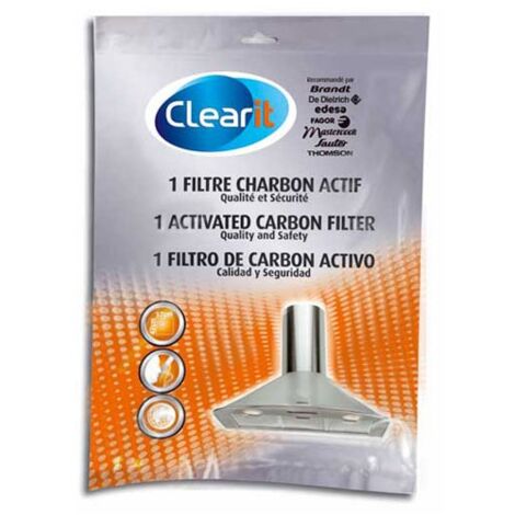 Clearit - filtre charbon actif 57x47 250 gr - 71s7825 -