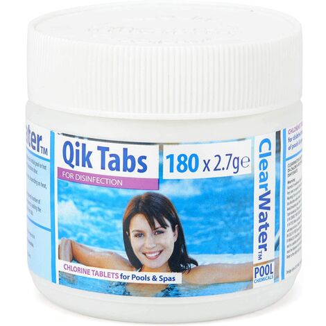 Clearwater Qik Tabs Spa & Pool Treatment - 486g