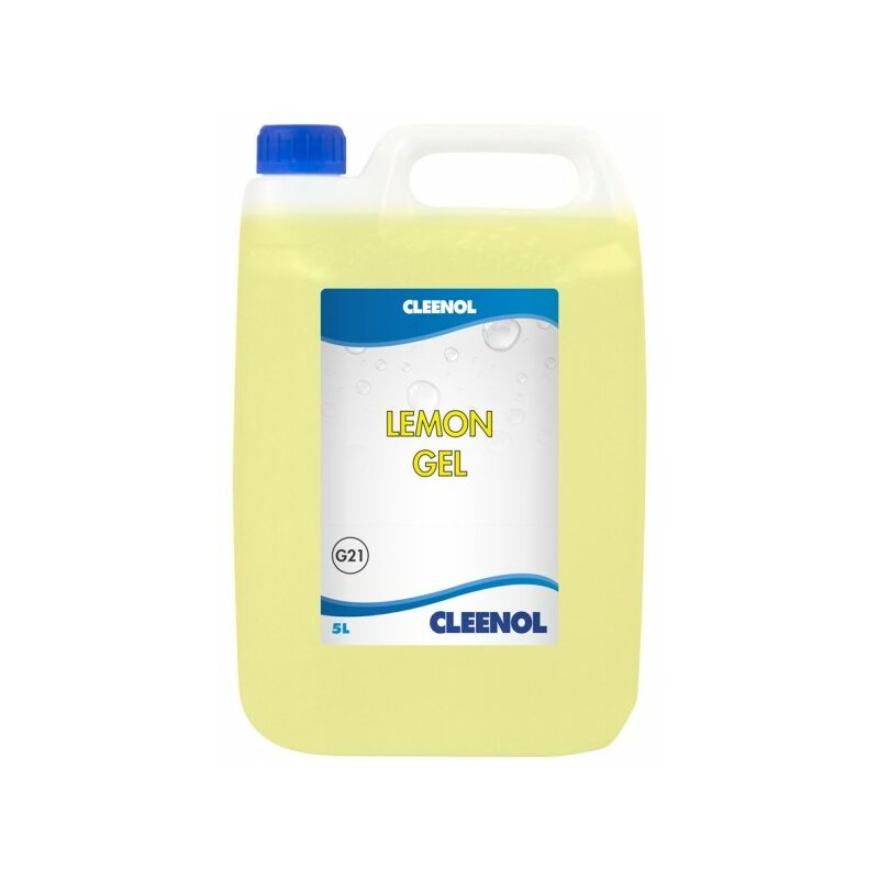 Lemon Gel Floor Cleaner - 5 Litre - 0418L2X5 - Cleenol