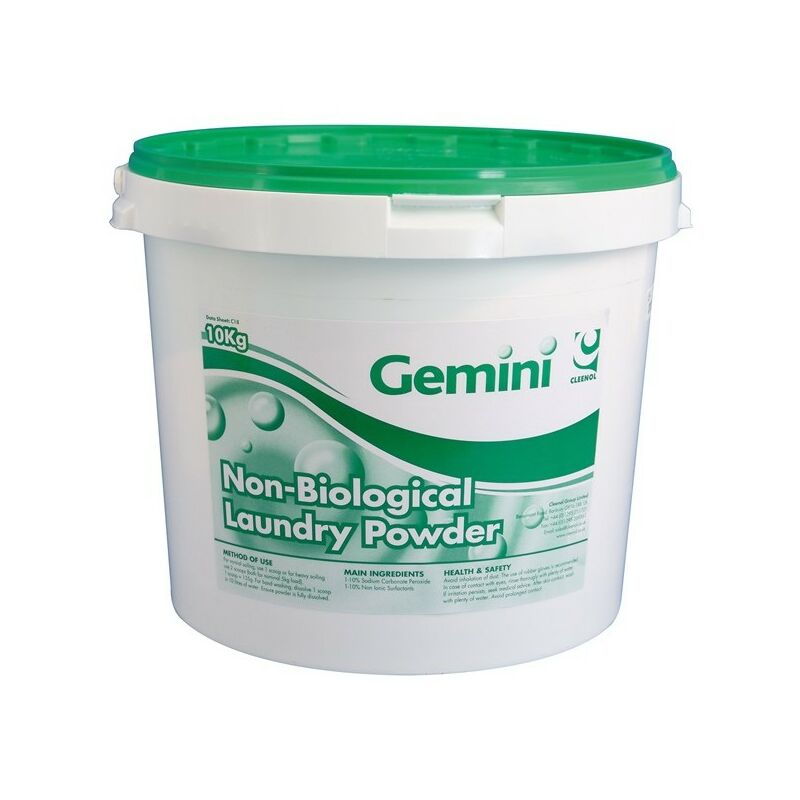 Non Biological Washing Powder - 10kg - 031107 - Cleenol