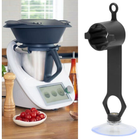 Clef pour blender Thermomix TM5/TM6 ABS avec ventouse Gris Matériel ergonomique