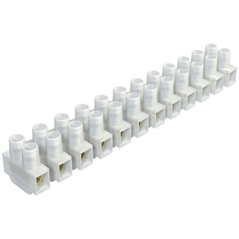 

Efectoled - Clema Regleta de 12 Conectores de Cable Eléctrico . -